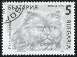 Stamps Bulgaria -  Gatos