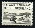 Stamps Greenland -  Grabado en madera