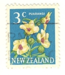 Stamps New Zealand -  flor