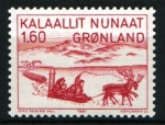 Stamps Greenland -  Trineo de renos