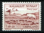 Stamps : Europe : Greenland :  Exped. terrestres de Peary