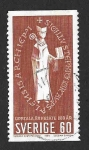 Stamps Sweden -  646 - 800 Aniversario del Arzobispado de Uppsala