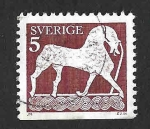Stamps Sweden -  954 - Esculturas de Piedra en Gottland del siglo IX