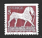 Stamps Sweden -  961 - Esculturas de Piedra en Gottland del siglo IX