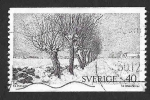 Stamps Sweden -  956 - Cuadros de Pintores Suecos