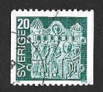 Sellos de Europa - Suecia -  1174 - Insignia de Peregrino