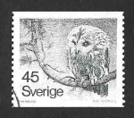Sellos de Europa - Suecia -  1212 - Búho