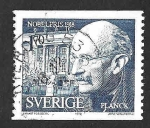 Sellos de Europa - Suecia -  1272 - Max Planck
