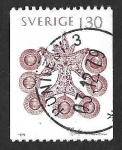 Sellos de Europa - Suecia -  1305 - Joyas 