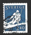 Sellos de Europa - Suecia -  1383 - Ingemar Stenmark 