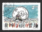 Stamps Sweden -  1730 - Inauguración del Globe Arena
