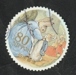Stamps : Asia : Japan :  5382 - El mundo del conejo Peter