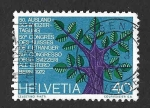 Stamps Switzerland -  543 - L Congreso Anual de Ciudadanos Suizos Residentes en el Extranjero