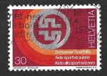 Stamps Switzerland -  597 - Fundación Deportiva Suiza