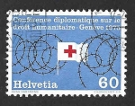 Sellos de Europa - Suiza -  601 - II Conferencia Diplomática Internacional de Derecho Humanitario