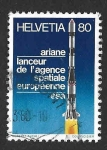 Sellos de Europa - Suiza -  680 - Agencia Espacial Europea (ESA)