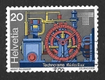 Stamps Switzerland -  704 - Feria Industrial Technorama