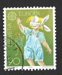 Sellos de Europa - Suiza -  835 - Juego Para Niños (EUROPA CEPT)