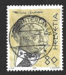 Stamps Switzerland -  865 - Frank Buchser