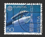 Stamps Switzerland -  890 - Carenado de Carga del Ariane (EUROPA CEPT)