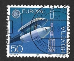 Sellos de Europa - Suiza -  890 - Carenado de Carga del Ariane (EUROPA CEPT)