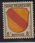 Stamps : Europe : Germany :  Francia ocupada