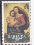 Stamps : America : Antigua_and_Barbuda :  Virgen y Niño NAVIDAD