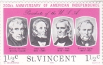 Stamps Saint Vincent and the Grenadines -  200 aniversario independencia américa