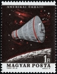 Stamps Hungary -  Investigación Espacial, Amistad 7