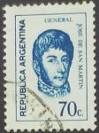 Stamps Argentina -  General San Martin