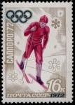 Stamps Russia -  Juegos Olímpicos de Invierno 1972 - Sapporo