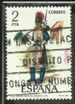 Stamps Spain -  Gastador regimiento ingenieros