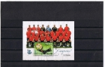 Stamps Spain -  La Roja  Campeones  Europa 2008
