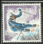 Stamps : Europe : Spain :  Copa del mundo de esqui