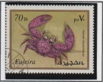 Stamps United Arab Emirates -  Petrolisthes Monodi