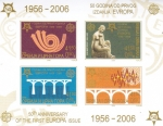 Stamps Europe - Serbia -  50 ANIVERSARIO PRIMERA EMISIÓN EUROPA CEPT