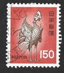 Stamps Japan -  1249 - Fénix de Bronce