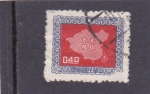 Stamps Taiwan -  MAPA