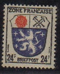 Stamps : Europe : Germany :  Ocupacion francesa
