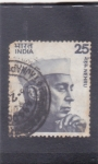 Stamps : Asia : India :  JAWAHALAL NEHRU 