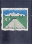 Stamps Germany -  75 aniversario Nort Ostsee