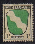 Stamps : Europe : Germany :  Francia ocupada