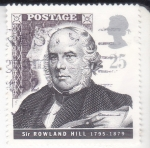Sellos de Europa - Reino Unido -  Sir Rowland Hill 1795-1879