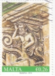 Stamps : Europe : Malta :  ménsula de balcón