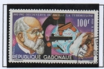 Stamps : Africa : Gabon :  TB Centenario d