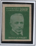 Sellos de Africa - Gab�n -  Hugo Junkers