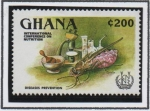 Stamps Ghana -  Conferencia d' Nutricion ROMA; Prevención d' Enfermedades