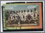 Sellos del Mundo : Africa : Ghana : Champions Starlets' 95