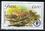 Stamps Ghana -  Conferencia d' Nutricion ROMA; Control d' l' Preservacion