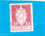 Stamps Norway -  ESCUDO 